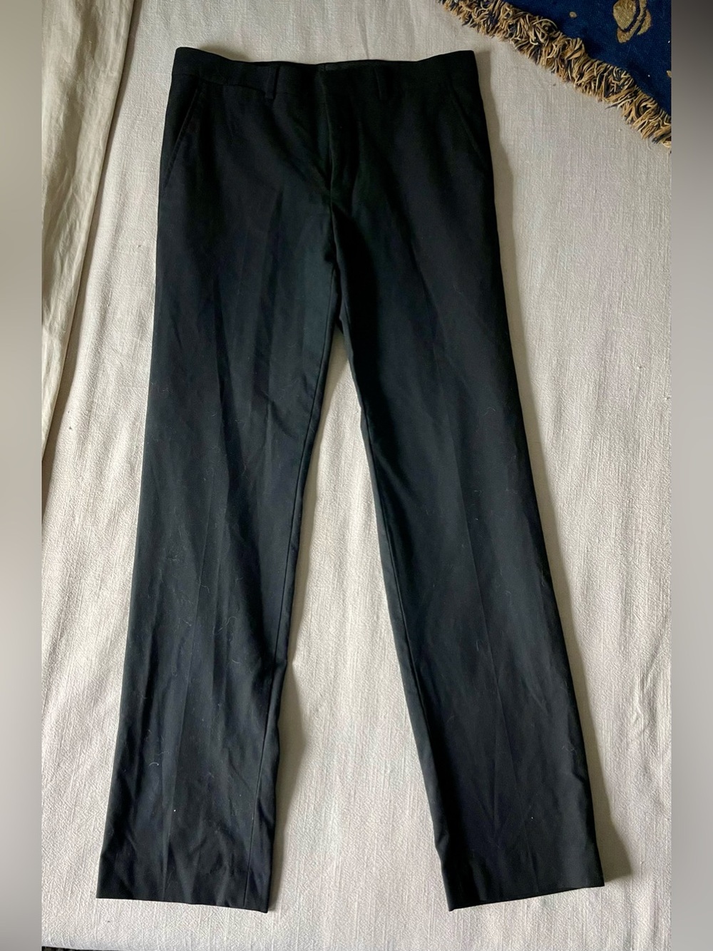 JF J Ferrar Men’s Black Dress Pants - Straight Leg